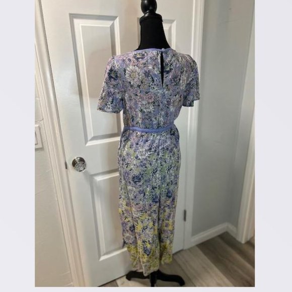 Romerio Sleep Jumpsuit in floral lavender motit from Anthropologie - Size Small - Picture 6 of 7